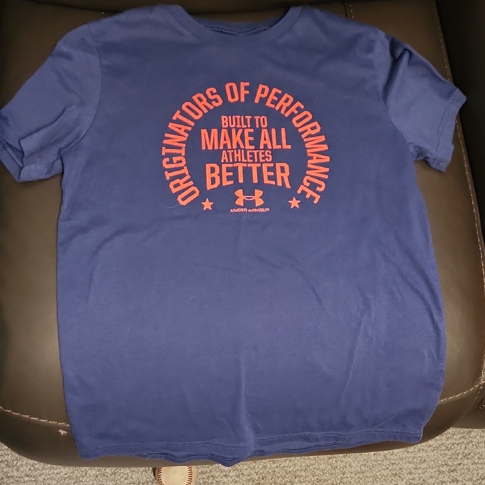Under Armour Blue Graphic Tee